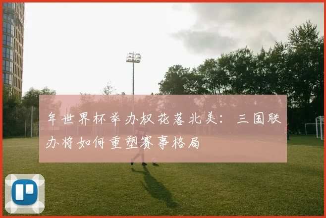 年世界杯举办权花落北美：三国联办将如何重塑赛事格局